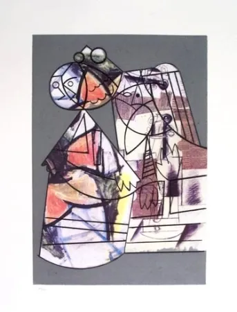 Ets En Aquatint Valdés - Hommage à Velazquez.