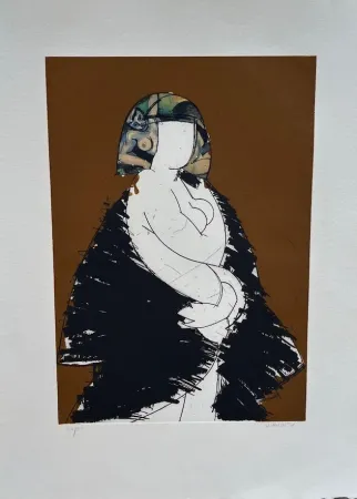 Ets En Aquatint Valdés - La Donna Italiana