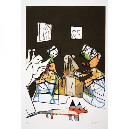 Ets En Aquatint Valdés - Manolo Valdés