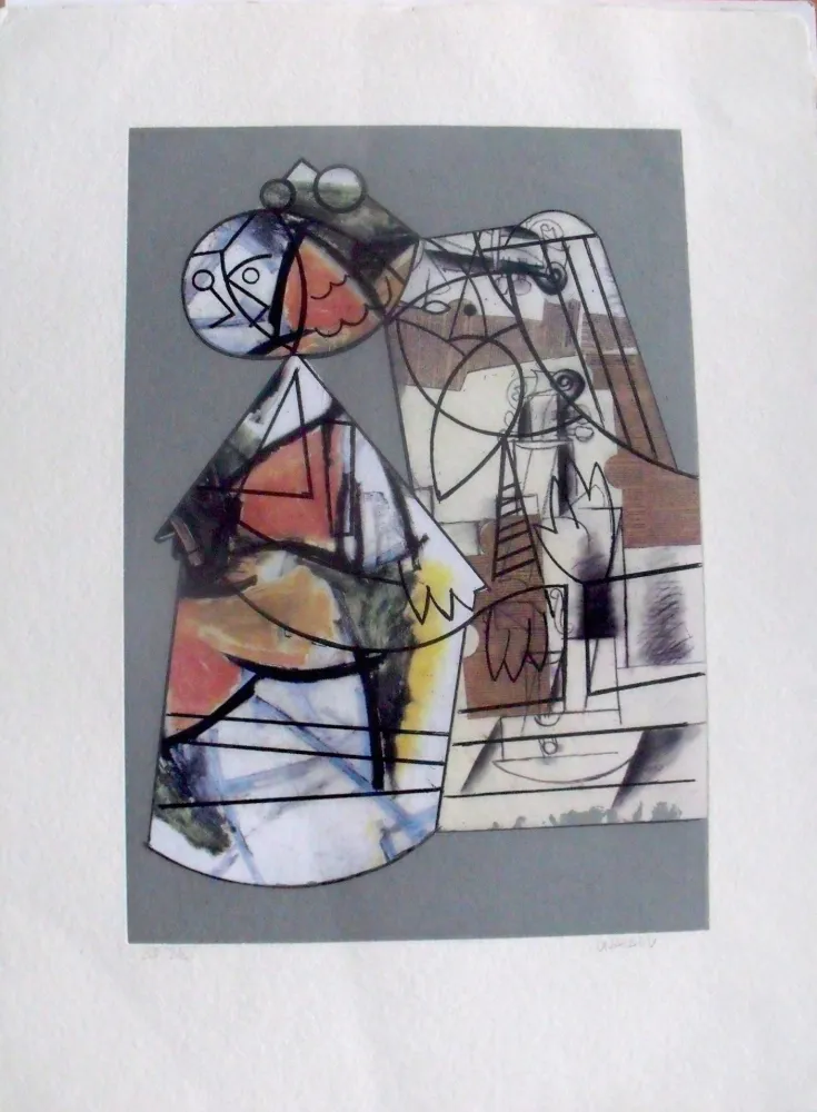 Ets En Aquatint Valdés - Manolo Valdés