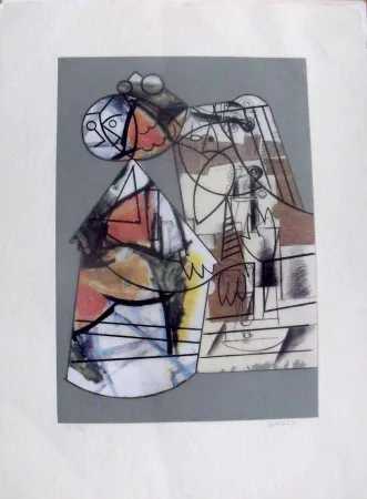 Ets En Aquatint Valdés - Manolo Valdés