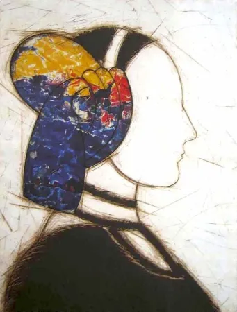 Ets En Aquatint Valdés - Profil