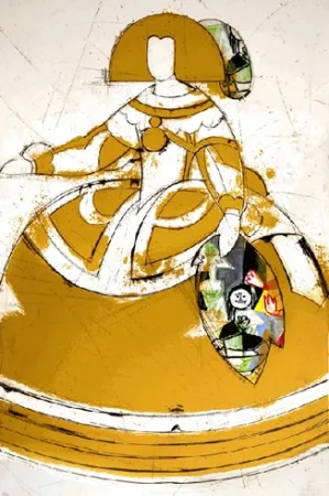 Ets En Aquatint Valdés - Reina Mariana