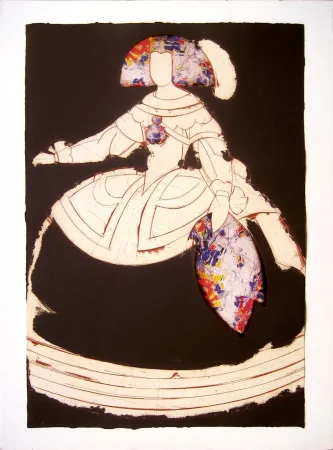 Ets En Aquatint Valdés - Reina Mariana