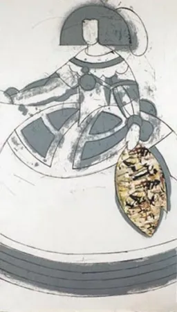 Ets En Aquatint Valdés - Reina Mariana