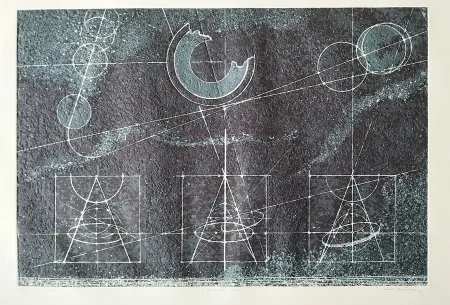 Ets En Aquatint Valentini - Muro del cielo