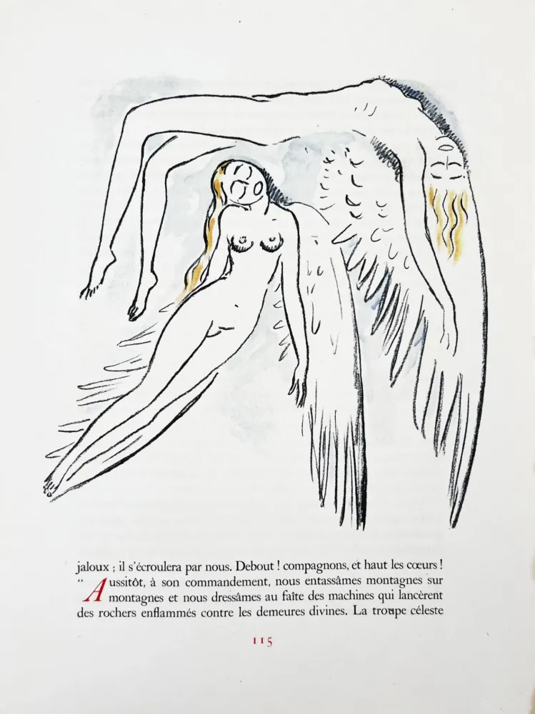 Lithografie Van Dongen - Angels