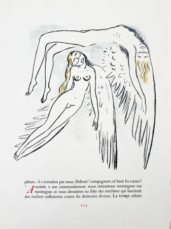 Lithografie Van Dongen - Angels