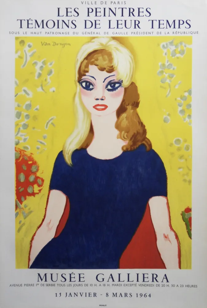 Lithografie Van Dongen - Brigitte Bardot