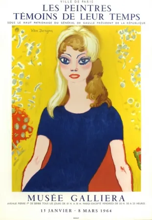 Lithografie Van Dongen - Brigitte Bardot