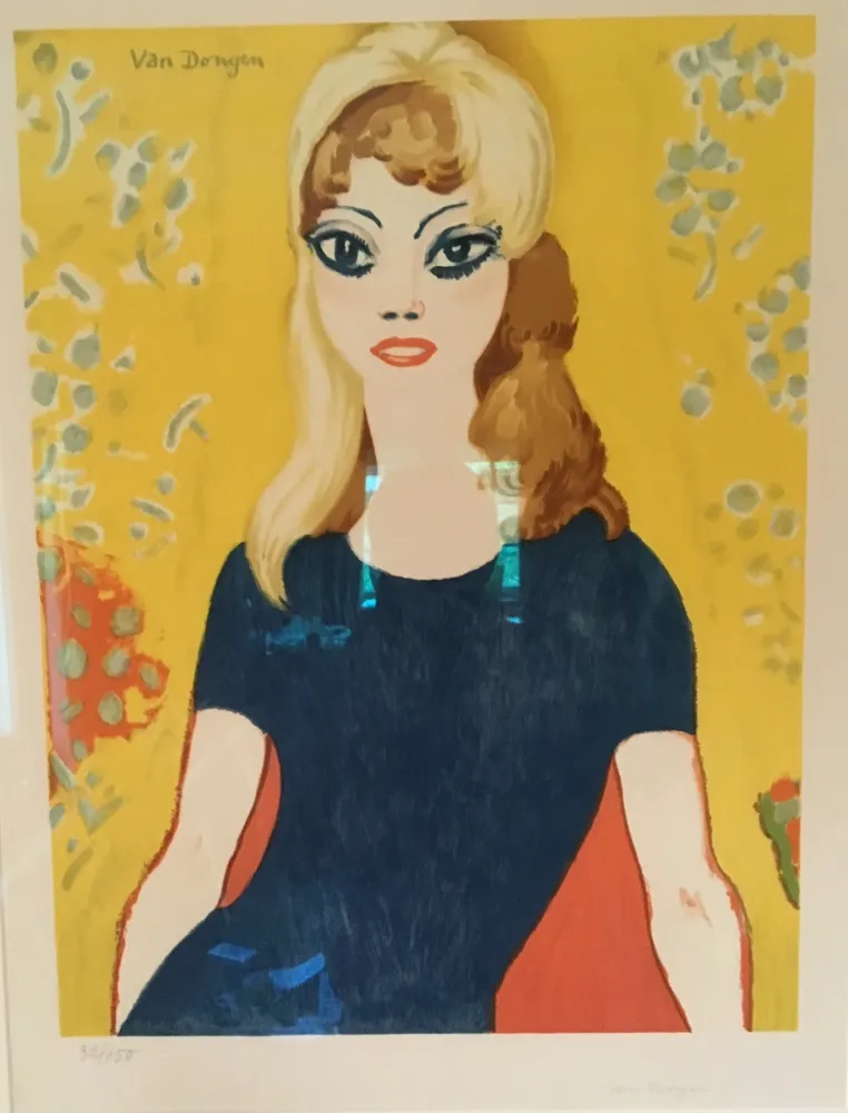 Lithografie Van Dongen - Brigitte Bardot