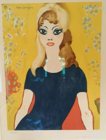 Lithografie Van Dongen - Brigitte Bardot