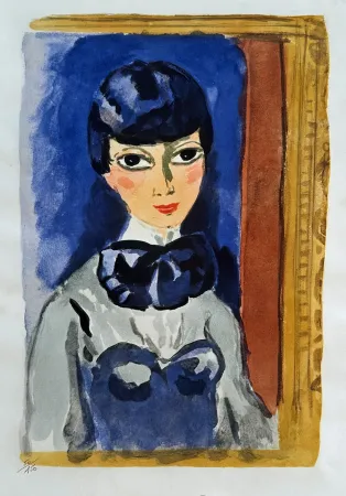 Lithografie Van Dongen - Claudine
