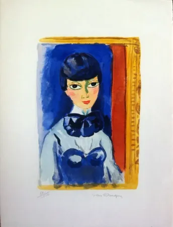 Lithografie Van Dongen - CLAUDINE