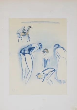 Lithografie Van Dongen - Deauville, 1925 - Scarce!