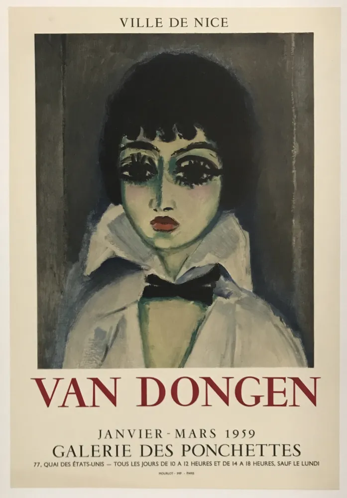 Lithografie Van Dongen - Galerie des Ponchettes