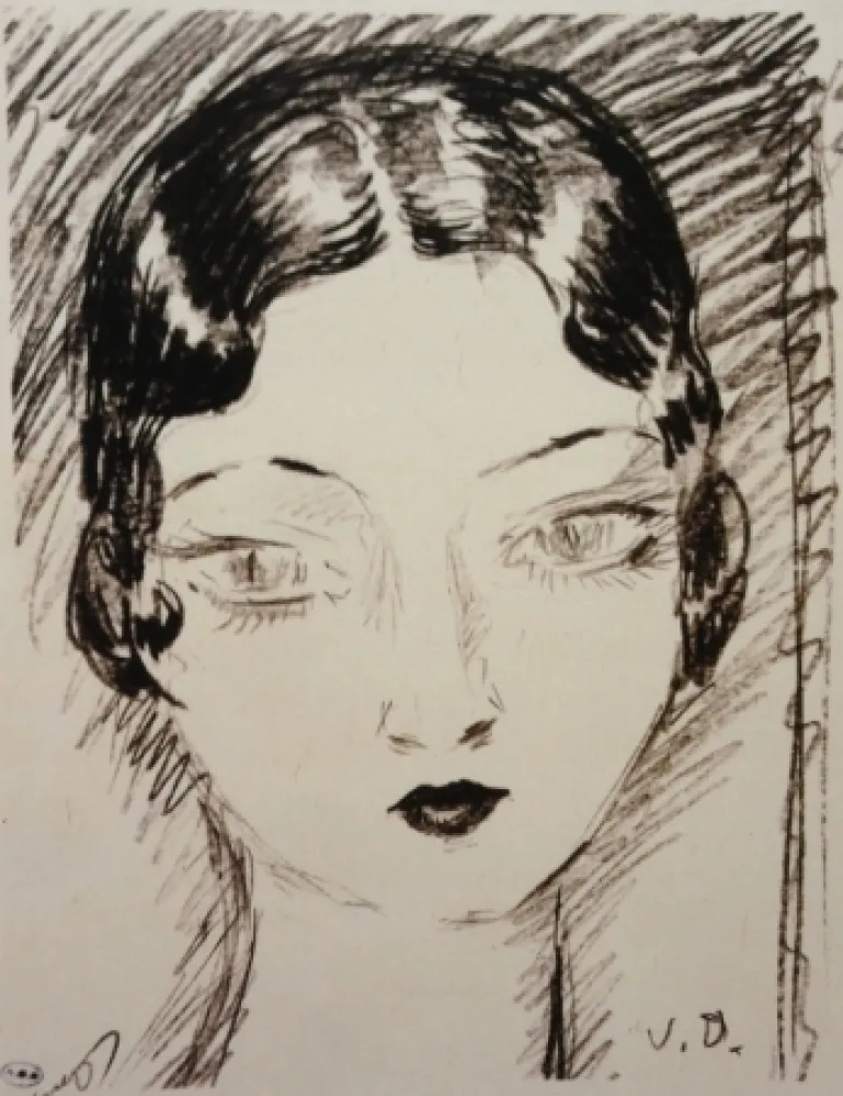 Lithografie Van Dongen - Girl