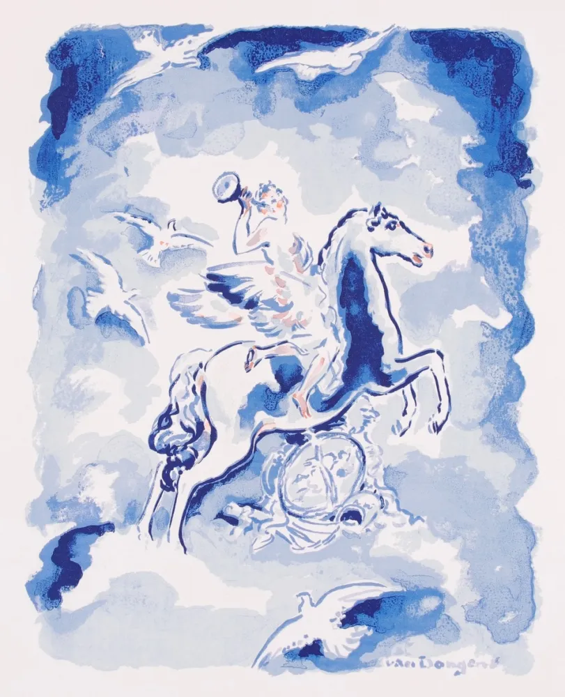 Lithografie Van Dongen - Gloire a Paris