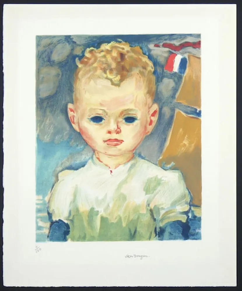 Lithografie Van Dongen - Jean-Marie in the Harbour