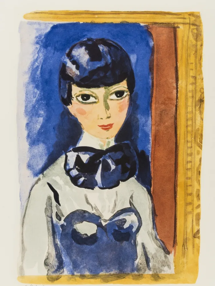 Lithografie Van Dongen - Kees Van DONGEN (1877-1968). Claudine, circa 1950. Lithographie signée.