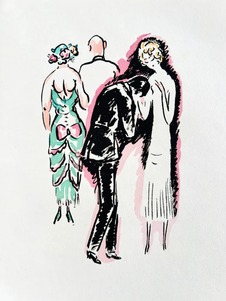 Lithografie Van Dongen - La Garçonne