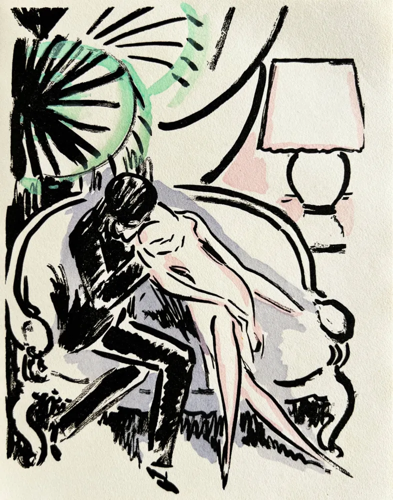 Lithografie Van Dongen - La Garçonne