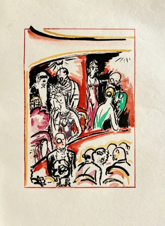 Lithografie Van Dongen - La Garçonne