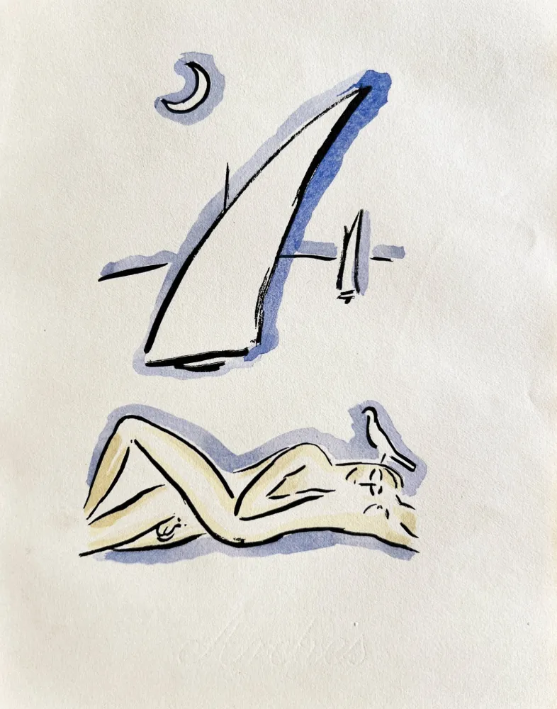 Lithografie Van Dongen - La Garçonne