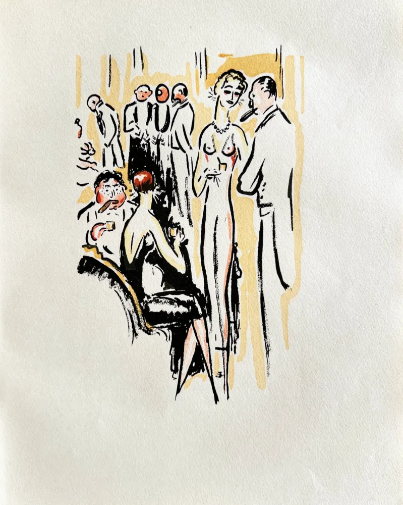 Lithografie Van Dongen - La Garçonne