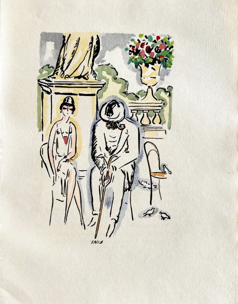 Lithografie Van Dongen - La Garçonne