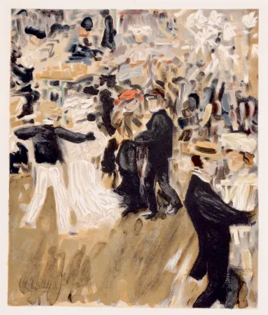 Lithografie Van Dongen - La Terasse