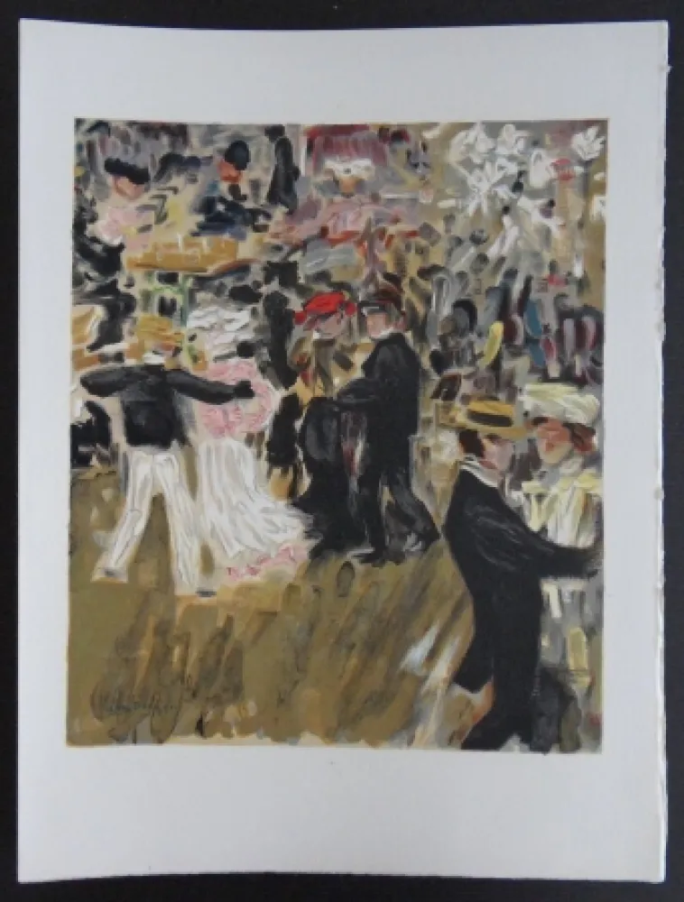 Lithografie Van Dongen - Le Moulin de la Galette