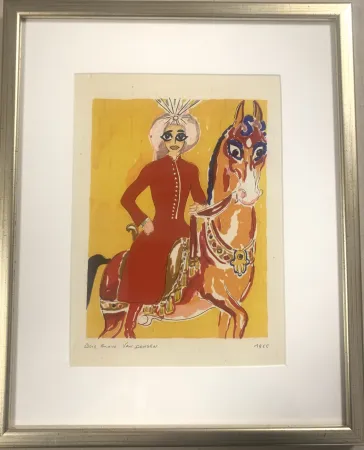 Houtsnede Van Dongen - Les 1001