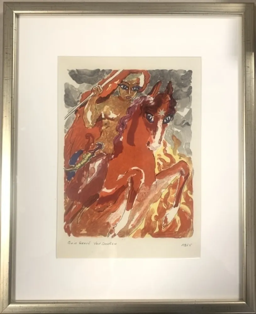 Houtsnede Van Dongen - Les 1001 nuits