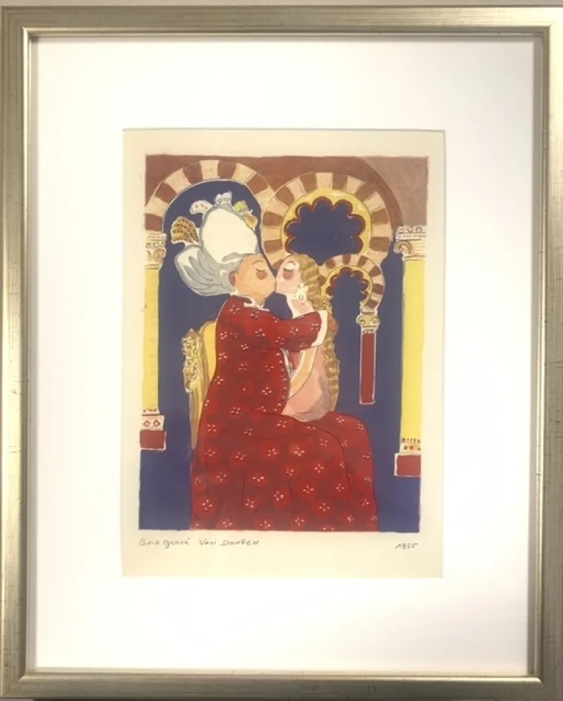 Houtsnede Van Dongen - Les 1001 nuits