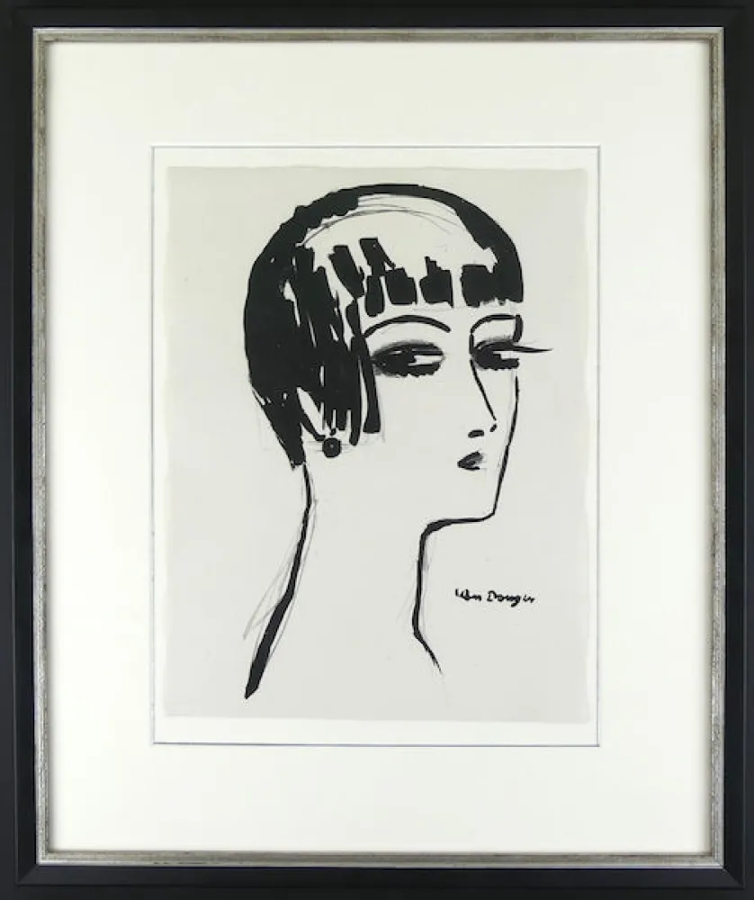Lithografie Van Dongen - Les Cheveux Courts