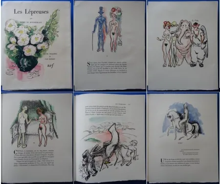 Lithografie Van Dongen - Les Lepreuses