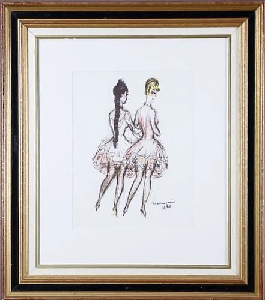 Lithografie Van Dongen - MANNEQUINS – 1960
