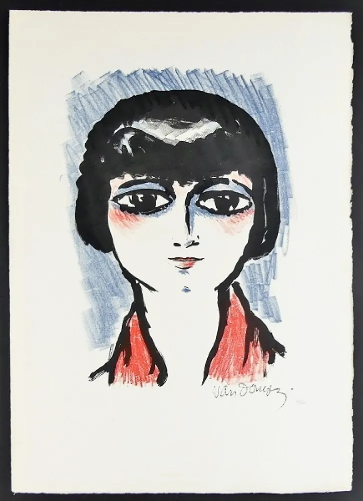 Lithografie Van Dongen - Maud Loty