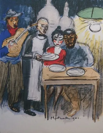 Lithografie Van Dongen - Montmartre 1900