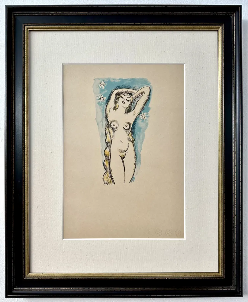 Lithografie Van Dongen - Nu Nocturne