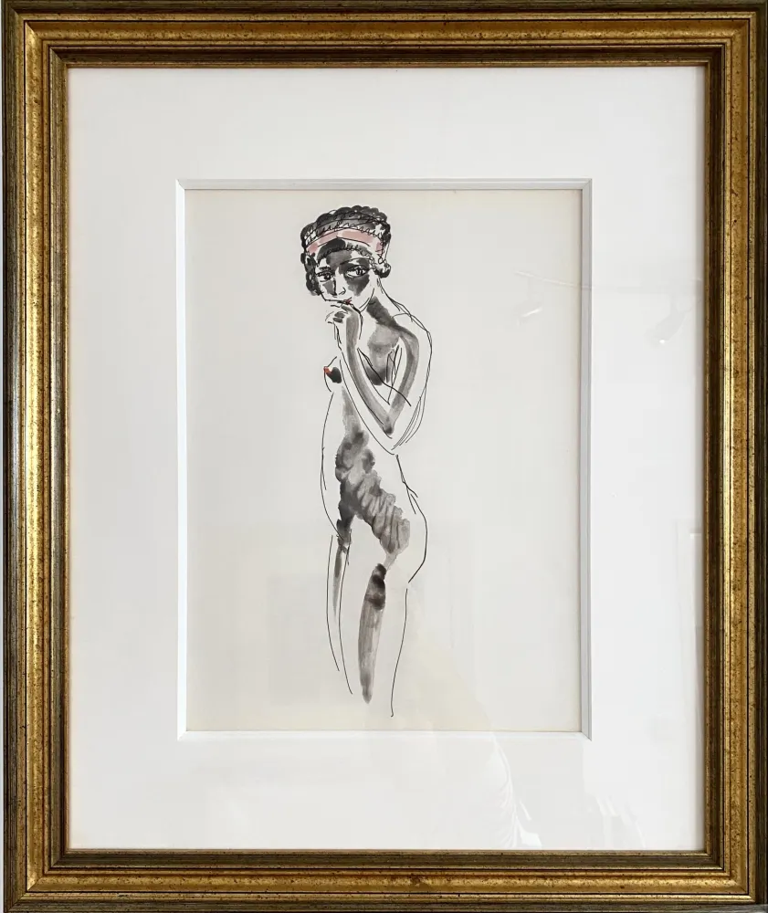 Ets Van Dongen - Odalique africaine standing