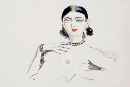 Lithografie Van Dongen - Odalisque