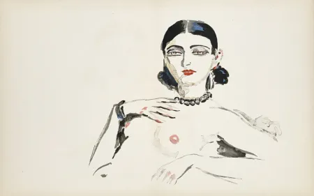 Lithografie Van Dongen - Odalisque
