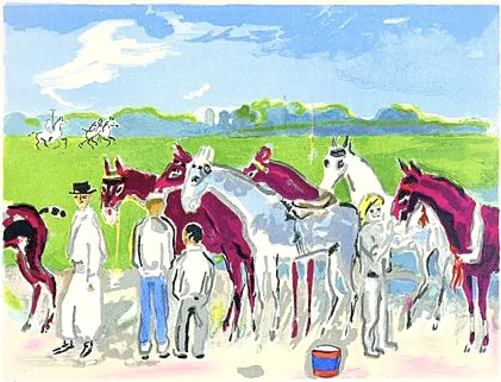 Lithografie Van Dongen - Polo or Deauville
