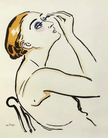 Lithografie Van Dongen - Rimmel