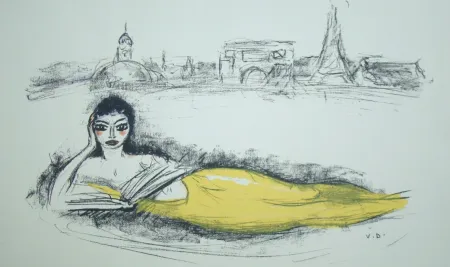 Lithografie Van Dongen - Sirène de Paris