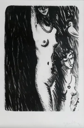 Lithografie Van Dongen - Torso