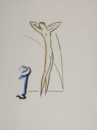 Pochoir Van Dongen - Woman in the Bath