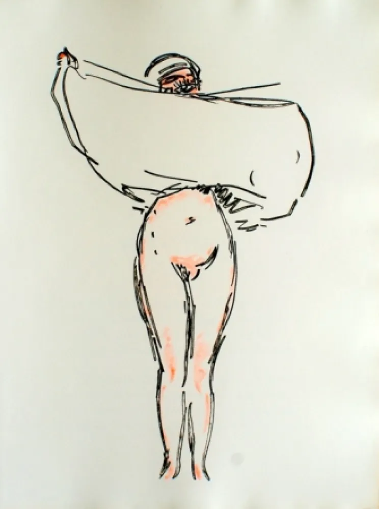 Ets Van Dongen - Woman with a skirt